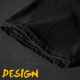 Tactics Style T Shirt for Men Tactical Cotton Loose round Neck Cotton Printed T-shirt