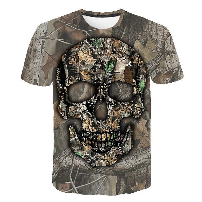 Tactics Style T Shirt for Men Summer Men's 3D Digital Printing Short Sleeve T-shirt