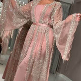 Semi Formal Dresses for Wedding Sexy Dress Shawl Banquet Evening Dress for Women