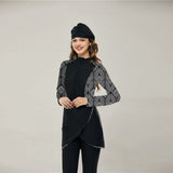 Burkini Muslim Swimwear Long Sleeve Swimsuit Short Skirt Conservative Swimwear