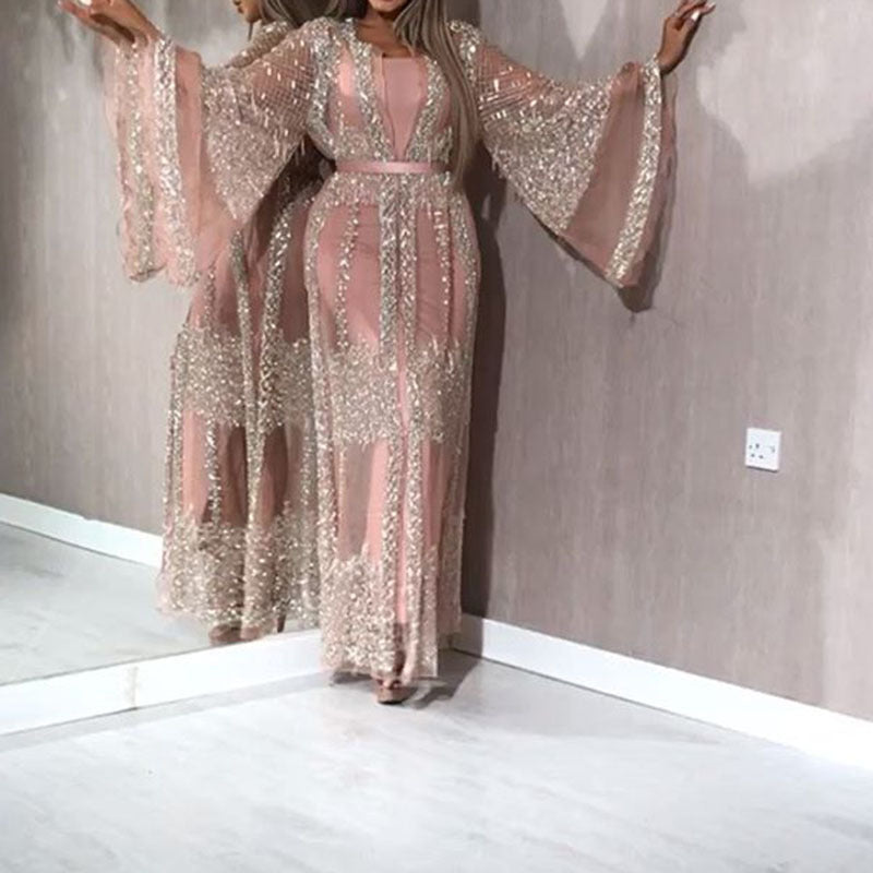 Semi Formal Dresses for Wedding Sexy Dress Shawl Banquet Evening Dress for Women