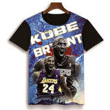 In Memory of Kobe T Shirt Kobe 3D Printing T Shirt