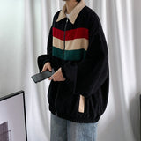 Corduroy Patch Jacket Spring and Autumn Corduroy Jacket Men's Loose Student Casual Jacket