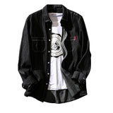 Denim Shirts Spring Men's Long-Sleeved Jacket