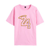 In Memory of Kobe T Shirt Casual Fashion Men's and Women's Short-Sleeved T-shirt