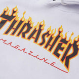 Thrasher Hoodie Autumn And Winter Thrasher Flame KIRIN Arm Men 'S Women 'S Hoodie Brushed Hoody