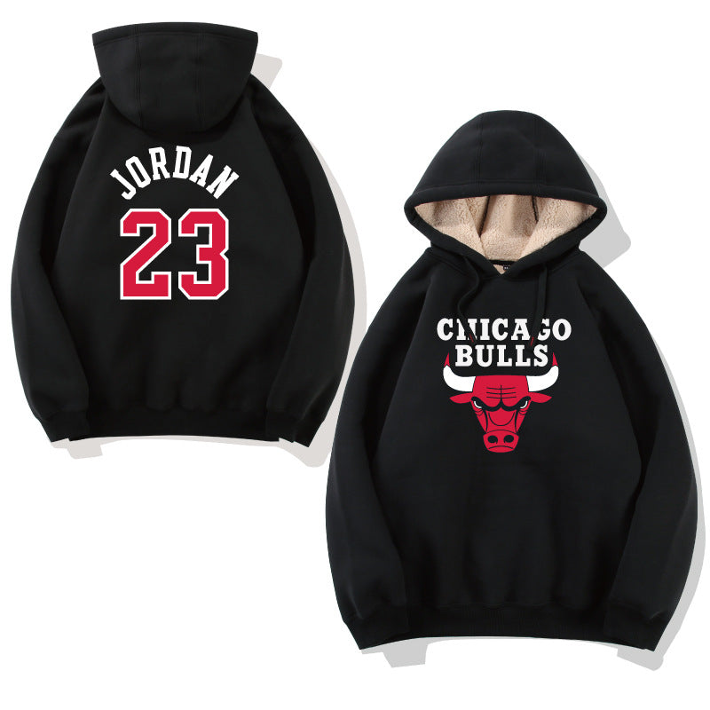 Chicago Bulls Hoodie Jersey Thickening