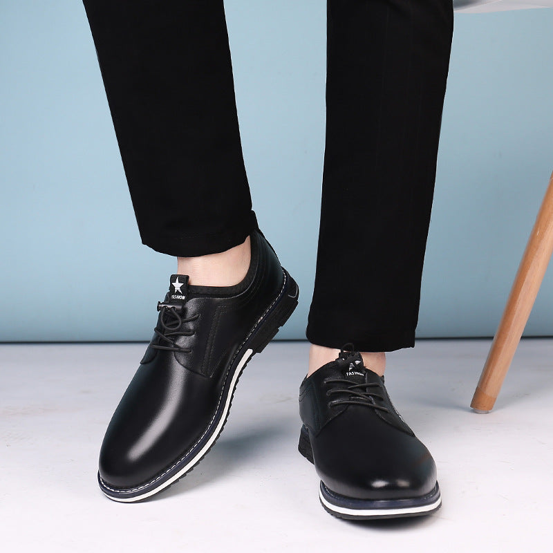 Loafers for Men Step Height Increasing Insole 6cm Men Casual Men's Leather Shoes Comfort and Casual Men's Breathable Shoes