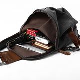 Sling Bags for Men Casual Canvas Bag Crossbody Bag