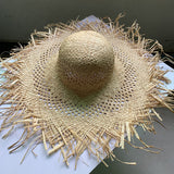 Straw Hat Spring/Summer Big Brim Raffia Hat Female