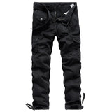 Tactics Style Outdoor Casual Pants Men's Outdoor Military Loose Multi-Bag Trousers plus Size