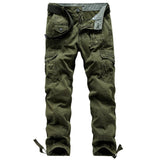 Tactics Style Outdoor Casual Pants Men's Outdoor Military Loose Multi-Bag Trousers plus Size