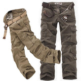 Tactics Style Outdoor Casual Pants Men's Casual Pants Spring and Autumn Multi-Pocket Cargo Pants Men