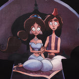 Charlie Luciano T Shirt Dark Fairy Tale Series Prince Princess Pure Cotton Loose