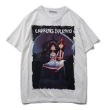 Charlie Luciano T Shirt Dark Fairy Tale Series Prince Princess Pure Cotton Loose