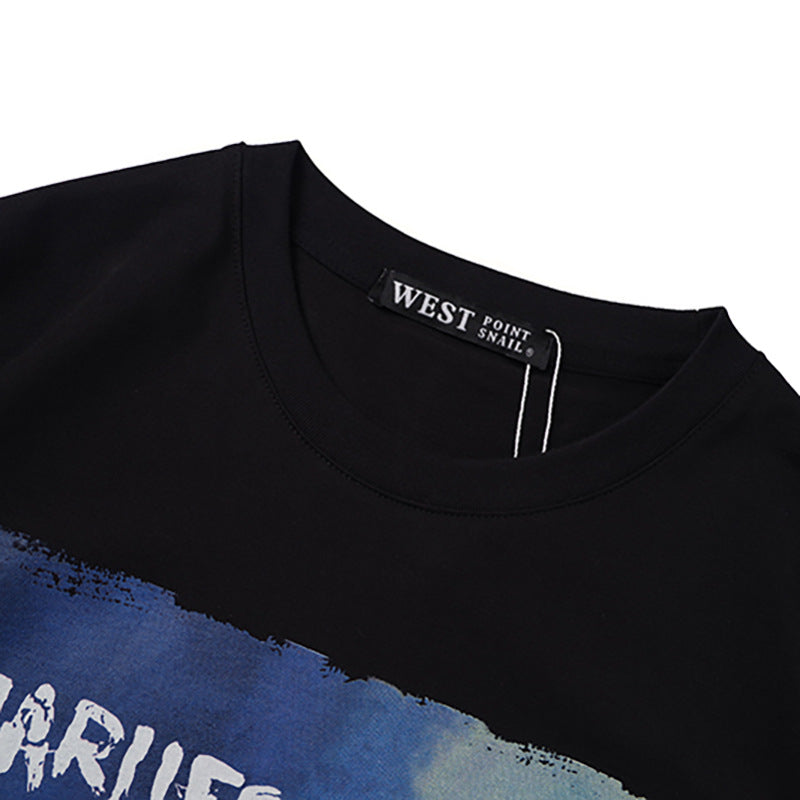 Charlie Luciano T Shirt Dark Fairy Tale Series Mermaid Cotton Loose