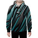 Drippy Hoodies Couple Loose Pullover Water Drop Print Pattern