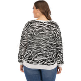 Women Plus Size Tops Crew Neck Loose Women's Sweater