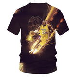In Memory of Kobe T Shirt Black Mamba Kobe Bryant Short Sleeve Men's and Women's T-shirt