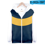 Men and Women Pokemon Pikachu Coat 3D Digital Printing Zipper Sweater Autumn