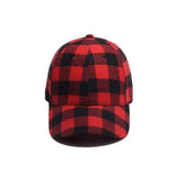 Vintage Check Baseball Cap