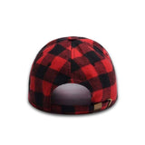 Vintage Check Baseball Cap