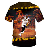 In Memory of Kobe T Shirt 3D Printed Short Sleeve Kobe Bryant Memorial T-shirt