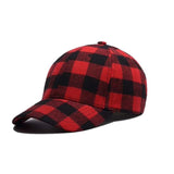 Vintage Check Baseball Cap