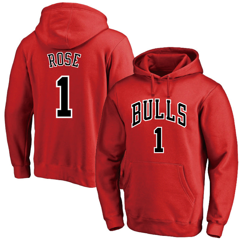 Chicago Bulls Hoodie Jersey Training Wear Thickened