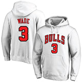 Chicago Bulls Hoodie Fleece-Lined Jersey Training Wear