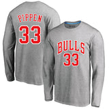 Chicago Bulls Sweatshirt Jersey Training Wear Long Sleeve Crew Neck