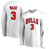 Chicago Bulls Sweatshirt Jersey Training Wear Round Neck Long Sleeve