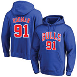 Chicago Bulls Hoodie Fleece-Lined Jersey Training Wear