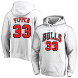 Chicago Bulls Hoodie Printed Jersey Thickened