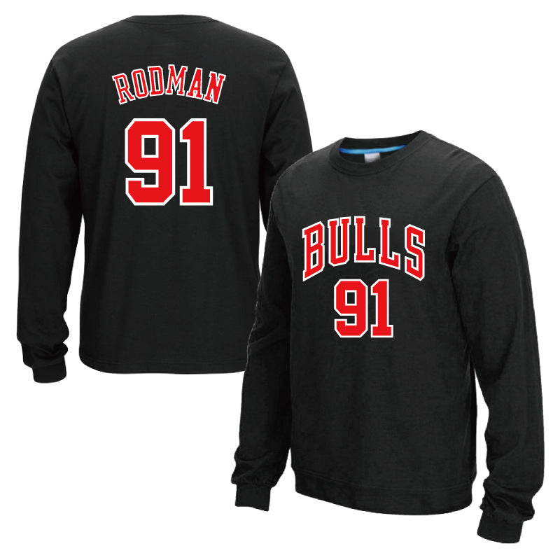 Chicago Bulls Sweatshirt Jersey Training Wear Round Neck Cashmere
