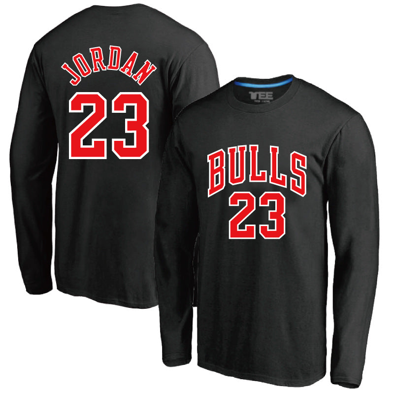 Chicago Bulls Sweatshirt Jersey Training Wear Round Neck Long Sleeve