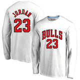 Chicago Bulls Sweatshirt Jersey Training Wear Round Neck Long Sleeve