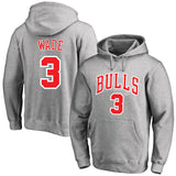 Chicago Bulls Hoodie Fleece-Lined Jersey Training Wear