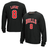 Chicago Bulls Sweatshirt Round-Neck with Fleece Lining Jersey Training Wear