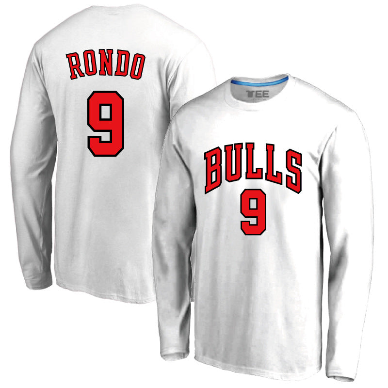 Chicago Bulls Sweatshirt Crew Neck Long Sleeve Jersey Training Wear
