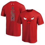 Chicago Bulls T Shirt Training Wear Round Neck Short Sleeve