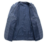 Seersucker Suit Men's Groom Clothes