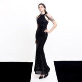 Sequin Evening Dress Fishtail Evening Gown