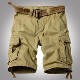 Tactics Style Men Short Overalls Men's Camouflage Pants Shorts Men's Casual Pants Loose Multi-Pocket