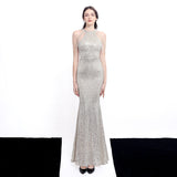 Sequin Evening Dress Fishtail Evening Gown