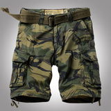 Tactics Style Men Short Overalls Men's Camouflage Pants Shorts Men's Casual Pants Loose Multi-Pocket