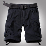 Tactics Style Men Short Overalls Men's Camouflage Pants Shorts Men's Casual Pants Loose Multi-Pocket