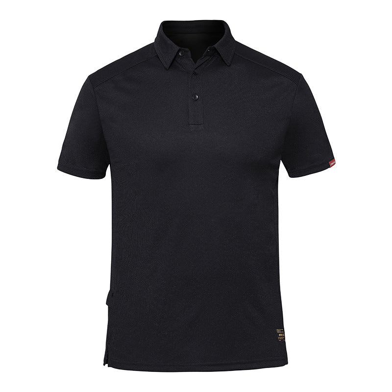 Woodland T Shirt Half Sleeve Lapel