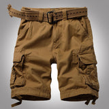 Tactics Style Men Short Overalls Men's Camouflage Pants Shorts Men's Casual Pants Loose Multi-Pocket