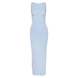 Music Festivals Rave Outfits Dress Summer Sexy Backless Slim Fit Dress